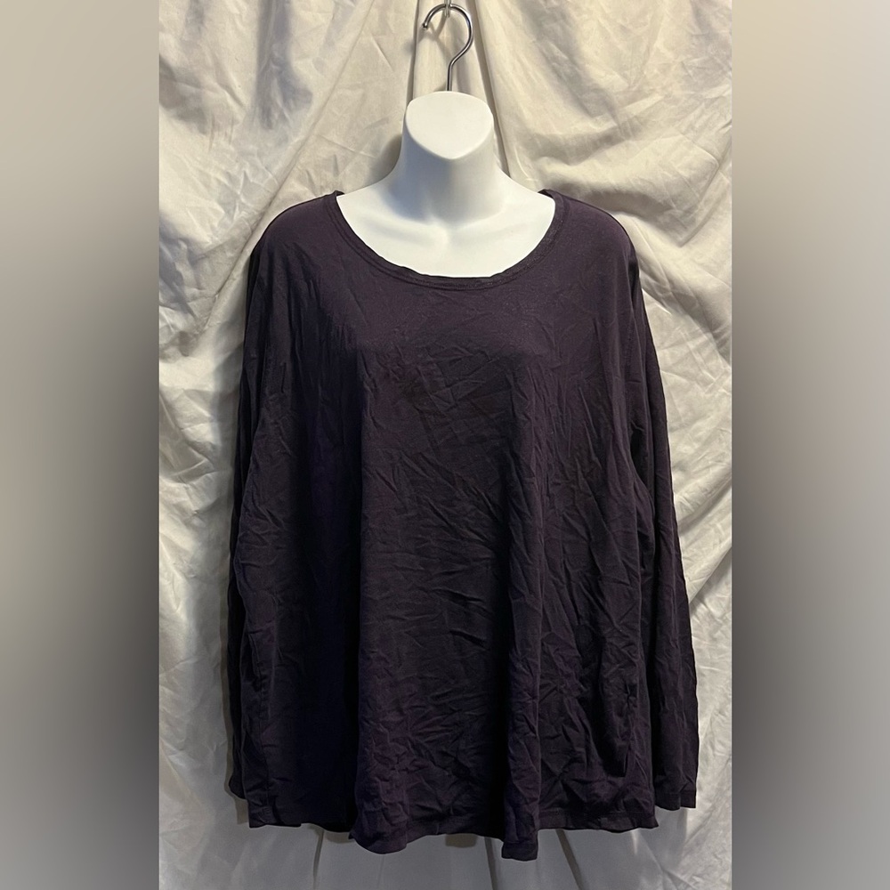 CJ Banks long sleeve size 3 XL purple